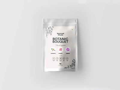 Botanic Bouquet Packaging Design | Social Media Design awesome best bouquet brand design illustration label label design latest logo modren new package packaging packaging design packagingpro post product social media ads trending