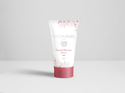 Essential Hydration Cream Concept Label Design beauty brand branding concept cream design illustration label package packaging packagingpro product typography