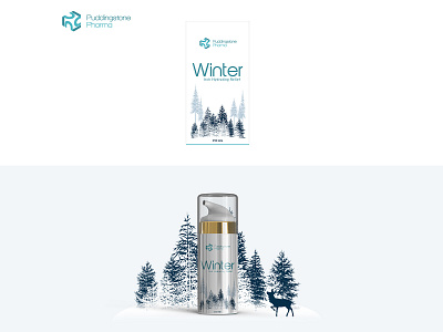 Winter Itch Hydrating Relief brand branding concept design illustration itch label logo package packaging packagingpro product winter