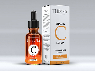 Vitamin C Serum Concept Packaging Design