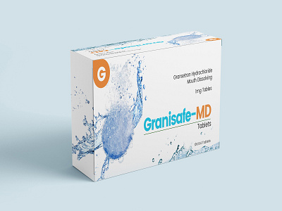 Granisafe-MD Tablets Concept Label Design