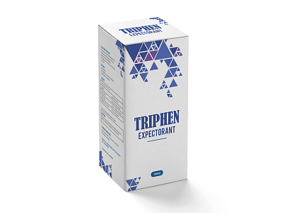 Triphen Expectorant Concept Packaging Design brand branding concept design illustration label label design logo medical package packaging packaging design packagingpro product