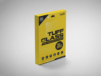 Tuff Glass Concept Label Design brand branding concept design illustration label label design logo package packaging packaging design packagingpro product tuff glass