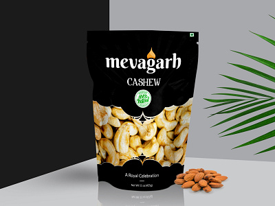 Mevagarh Cashew Concept Label Design