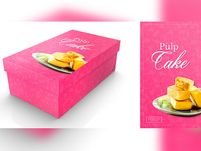 Pulp Cake Concept Label Design