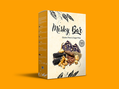 Misky Bar Concept Packaging Design brand branding concept design illustration label label design logo misky bar package packaging packaging design packagingpro product