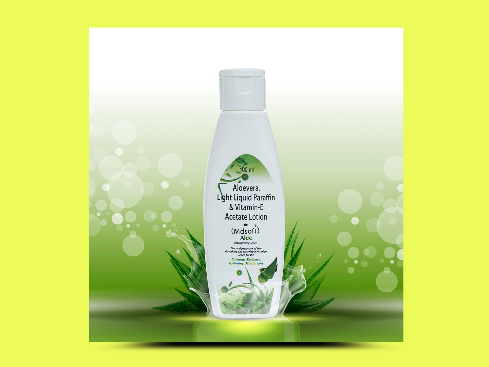 Aloe Vera Light Liquid Paraffin by PackagingPro Design on Dribbble