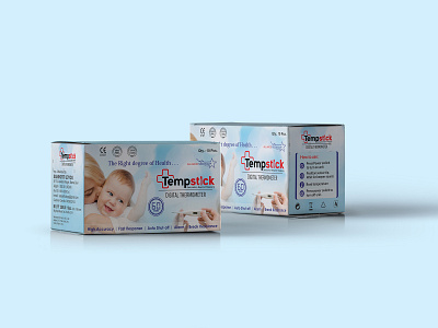Tempstick Packaging Design brand design label label design package packaging packaging design packagingpro product