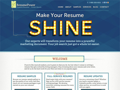 Resumepower Launch launch redesign