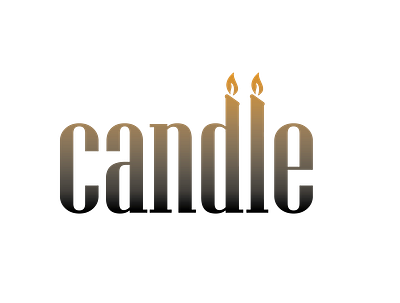 Candle Logo branding graphic design illustration logo