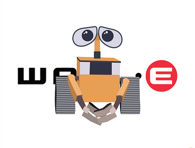 WALL-E Tribute 2d character character design design graphic design illustration illustrator movie tribute tribute video wall e wall e movie walle