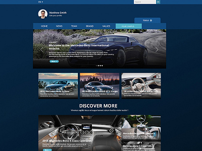 Web Design auto design illustrator photoshop ui ux web webdesign