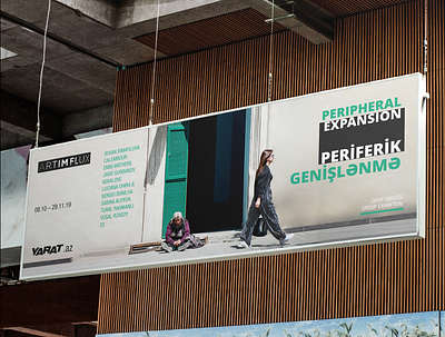 Billboard: Peripheral expansion billboard branding design illustrator logo mockup photoshop typography vector