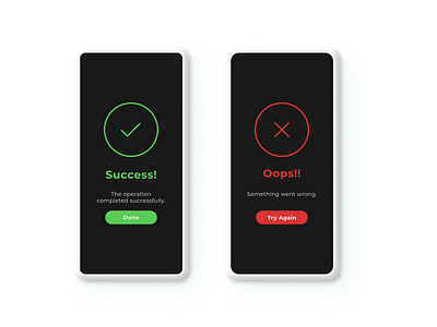 Flash Message for #DailyUI #011 daily 100 challenge daily ui daily ui 011 dailyui dailyui 011 design ui ui design uidesign uxdesign