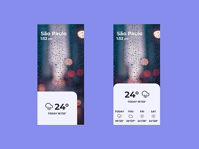 Weather for #DailyUI #037 daily 100 challenge daily ui daily ui 037 dailyui dailyuichallenge design ui ui design uidesign uxdesign