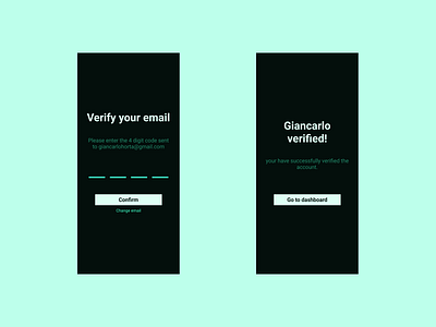 Confirm Reservation for #DailyUI #054