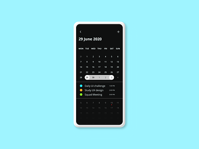 Date Picker for #DailyUI #080 daily 100 challenge daily ui daily ui 080 dailyui dailyuichallenge design ui ui design uidesign uxdesign