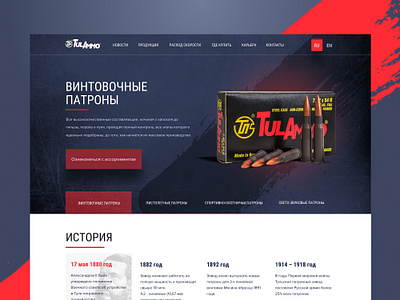 Tulammo.ru concept site corporate site design site design ui ux webdesign website concept