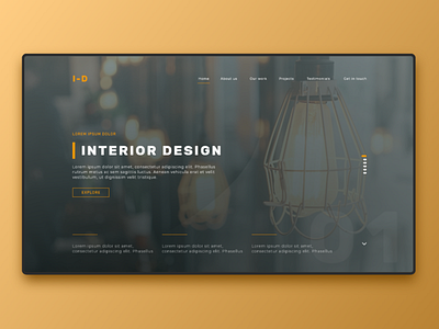 UI Design - Interior Design