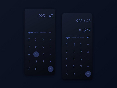 Daily UI - 004 - Calculator