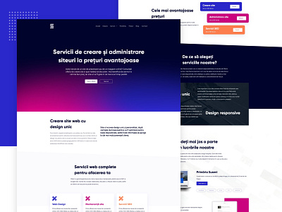 Web Agency Landing Page