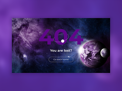 Error 404 - Page Not Found 404 error 404 page concept conceptdesign design front end graphic design landing page site site design ui ux uxdesign web web 2.0 webdesign website