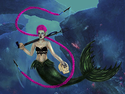 Serena Demon art cg art character concept concept concept art illustration photoshop