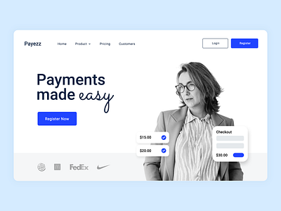 Daily UI - Landing page #003