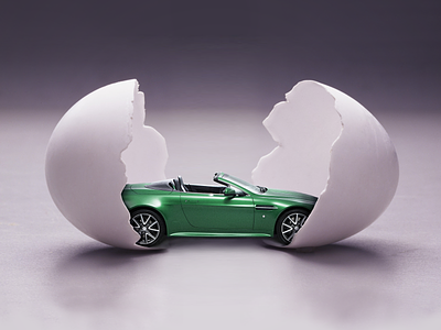 Easter Egg 🐣 automotive car easter egg marton kocsis photo manipulation sonkas citrom