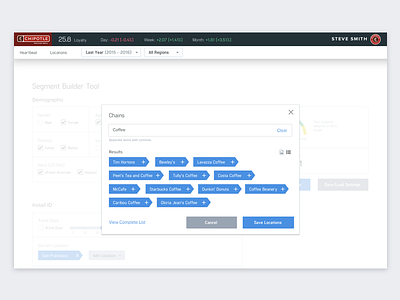 Cintric Analyst Segment Search Tags authoring cards dashboard segments status