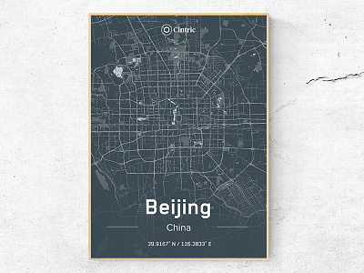 Beijing City Poster
