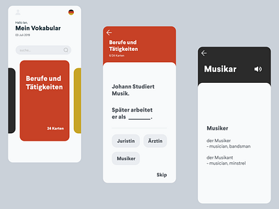 Just another trendy generic UI for a mobile device app apple black clean dark design ios light minimalist red simple simple clean interface trendy trendy design typography ui ui design ux vector white