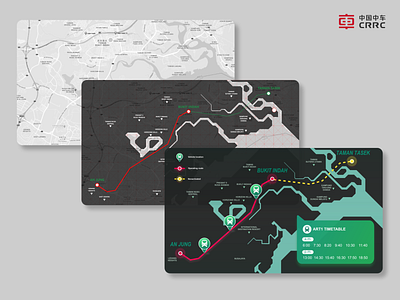 Iskandar Tram Project in Malaysia map