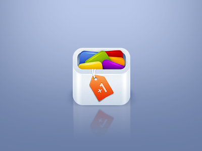 Plus One Apps - Bargain Bin app design icon illustration ios iphone ui