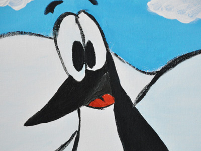 Penguin character penguin