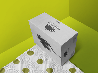 Box Packaging brand brand identity branding delivery design food and drink food delivery local logo pattern print design restaurant