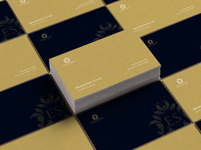 Business card brand design business card luxury brand