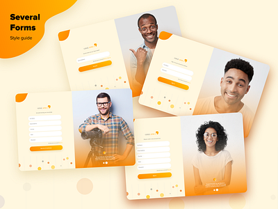 Design System - Forms africa beautiful design composition e learning figmaafrica form layout login form logodesign modern design nigeria sign in sign up ui ux ui design ui designer vibrant colors youth