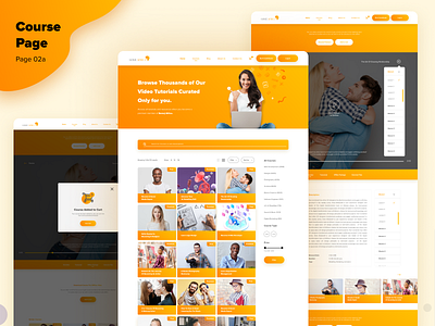 Courses 02a add to cart cart composition course page design happy design inspiration layout pages product design uiuxdesign uiuxdesigner visual design youth