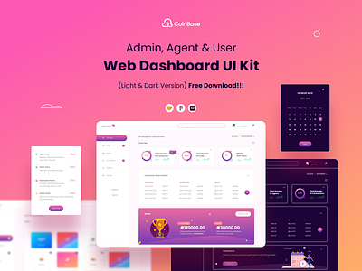 Web Dashboard UI Kit Freebie