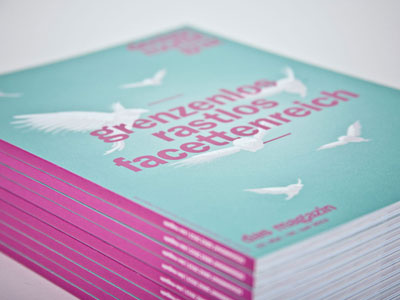 Designmonat Graz 2013 Magazine magazine dmg designmonat graz 2013 mint purple cover