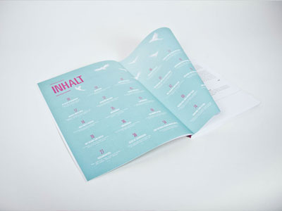 Designmonat Graz 2013 Magazine Table of contents