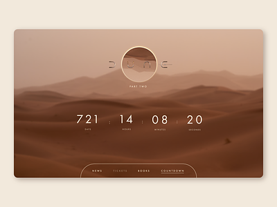 Daily UI 014 :: Dune Part Two Countdown