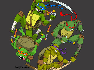 2012 TMNT Women's T-Shirt