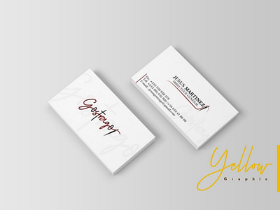 Business card and logo logo business card design