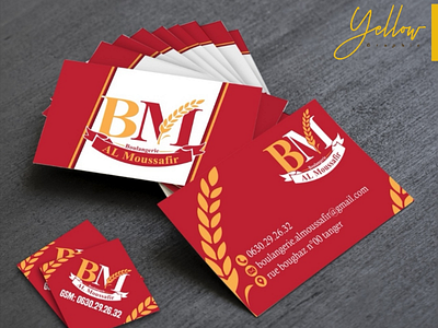 Logo and business card logo design card