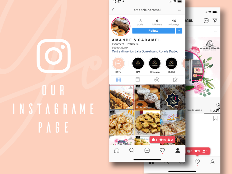 Instagram posters design by Maroua on Dribbble