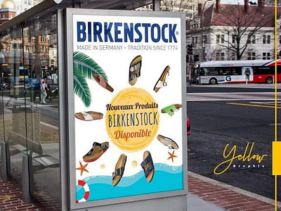 Poster Birkenstock poster design birkenstock