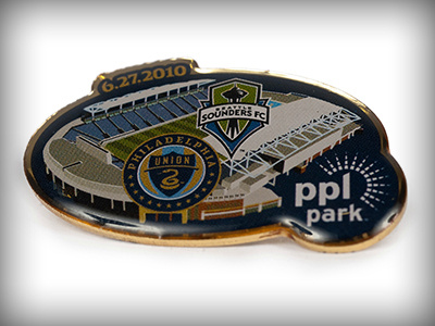Philadelphia Union Pin club fc football illustration logo mls park philadelphia pin ppl seattle soccer sounders sports stadium union