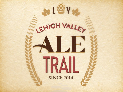 Ale Trail Logo ale beer crest label logo trail